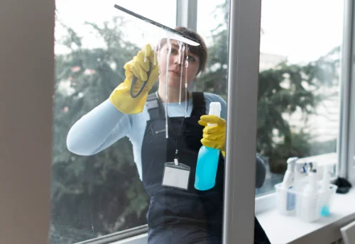 Nettoyage de vitres intérieures et extérieures à Allier